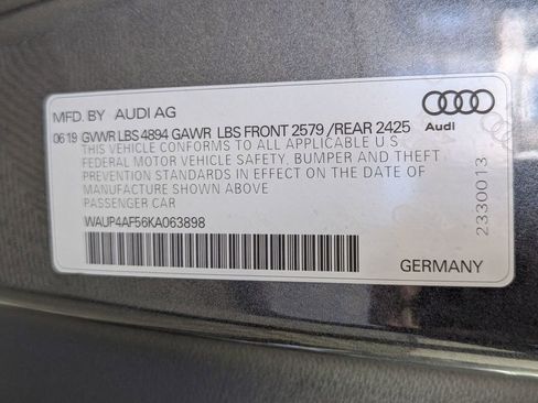 Used 2019 Audi S5 Premium Plus w/ Premium Plus AWD/4WD image 60