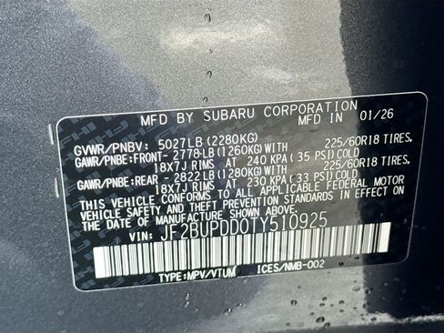 New 2026 Subaru Outback Limited AWD/4WD image 31