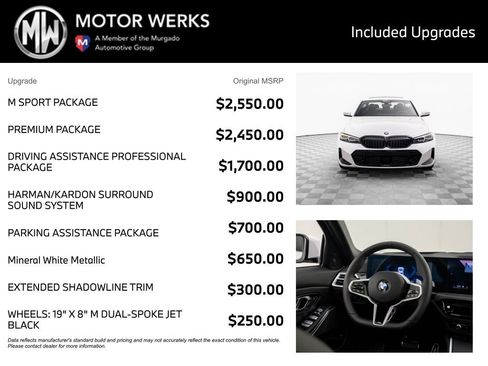 New 2026 BMW 330i xDrive 330i xDrive w/ M Sport Package image 4