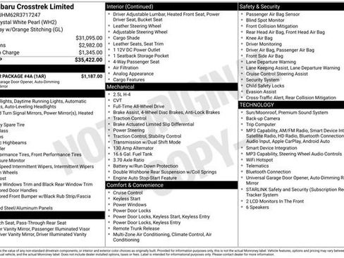 Used 2024 Subaru Crosstrek 2.5i Limited w/ Popular Package #4A AWD/4WD image 12