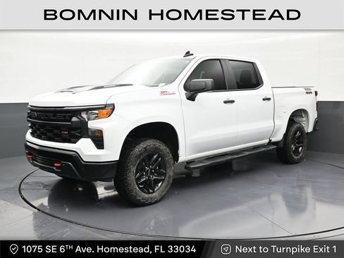 Used 2024 Chevrolet Silverado 1500 Custom Trail Boss AWD/4WD image 1