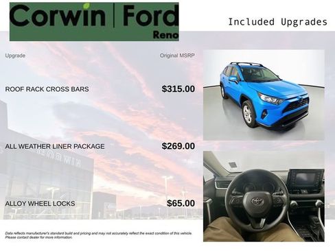 Used 2019 Toyota RAV4 XLE w/ All Weather Liner Package AWD/4WD image 3