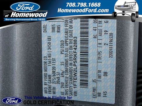 Certified 2024 Ford F150 STX w/ Mobile Office Package image 28