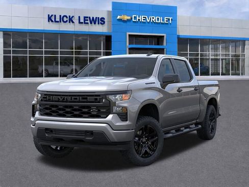 New 2026 Chevrolet Silverado 1500 Custom w/ Turbomax Blackout Package AWD/4WD image 6