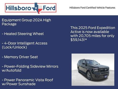 Certified 2025 Ford Expedition Active AWD/4WD image 13