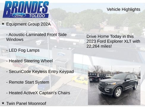 Used 2023 Ford Explorer XLT w/ Equipment Group 202A AWD/4WD image 5
