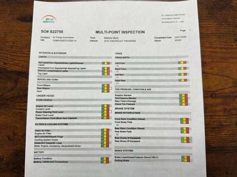 Used 2015 Chevrolet Traverse LT image 36