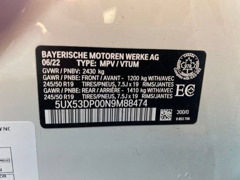 Used 2022 BMW X3 xDrive30i AWD/4WD image 26