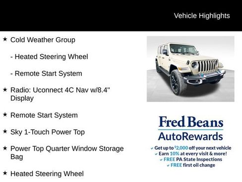 Used 2022 Jeep Wrangler Unlimited Sahara w/ Cold Weather Group image 8