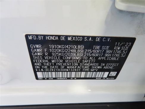 Used 2024 Honda HR-V LX image 34