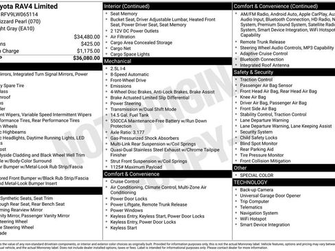 Used 2020 Toyota RAV4 Limited image 2