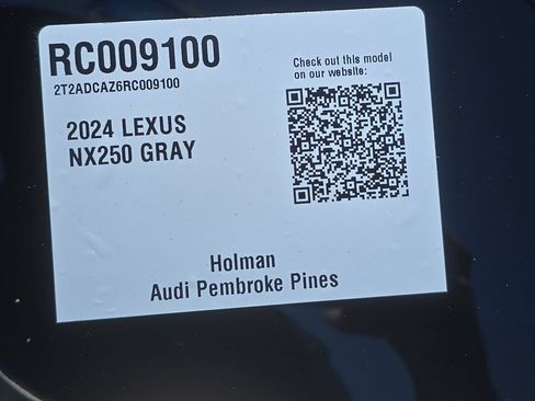Used 2024 Lexus NX 250 FWD w/ Towing Package (2000 Lbs) image 32
