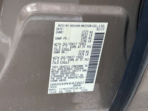 Used 2023 Nissan Frontier PRO-4X w/ Technology Package image 29