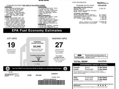 Used 2011 Ford Edge SEL w/ 201A Rapid Spec Order Code FWD image 33