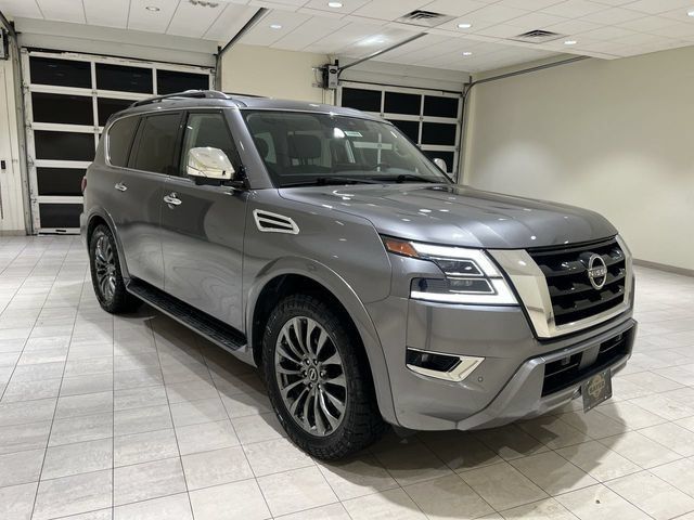 Used 2023 Nissan Armada Platinum w/ Captain's Chairs Package RWD image 7