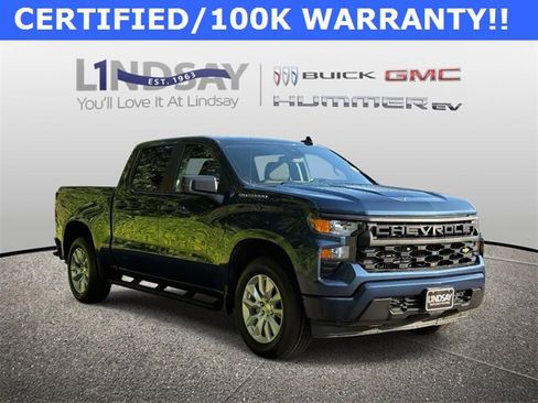 Certified 2022 Chevrolet Silverado 1500 Custom image 1