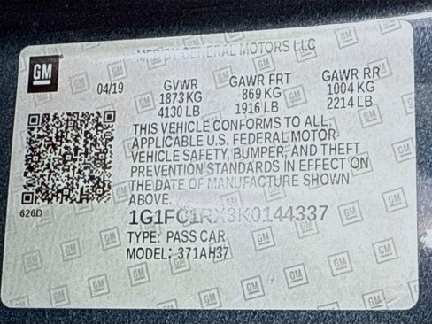 Used 2019 Chevrolet Camaro LT image 38