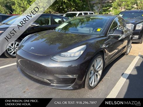Used 2018 Tesla Model 3 Long Range AWD/4WD image 1