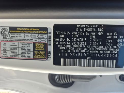 New 2026 Kia Sorento S AWD/4WD image 26