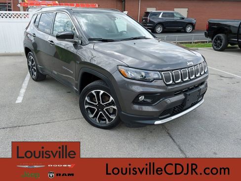Used 2022 Jeep Compass Limited AWD/4WD image 1