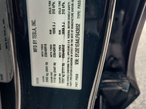 Used 2020 Tesla Model 3 Standard Range Plus RWD image 27