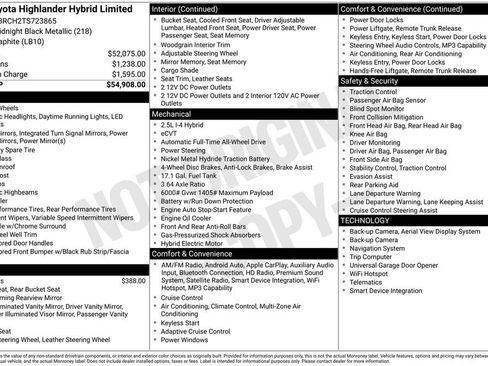 New 2026 Toyota Highlander Limited AWD/4WD image 4