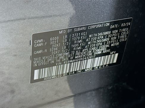Used 2024 Subaru Ascent Onyx Edition AWD/4WD image 22