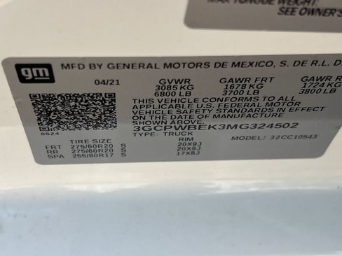 Used 2021 Chevrolet Silverado 1500 Custom RWD image 23