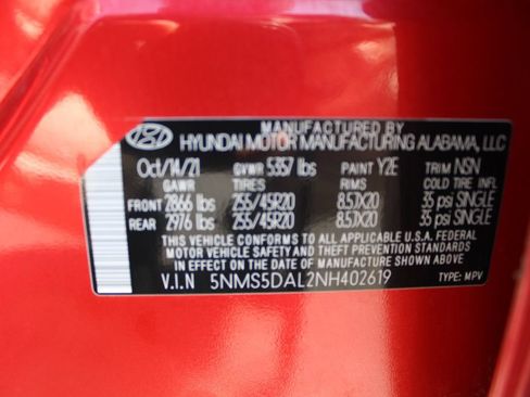Used 2022 Hyundai Santa Fe Calligraphy AWD/4WD image 37