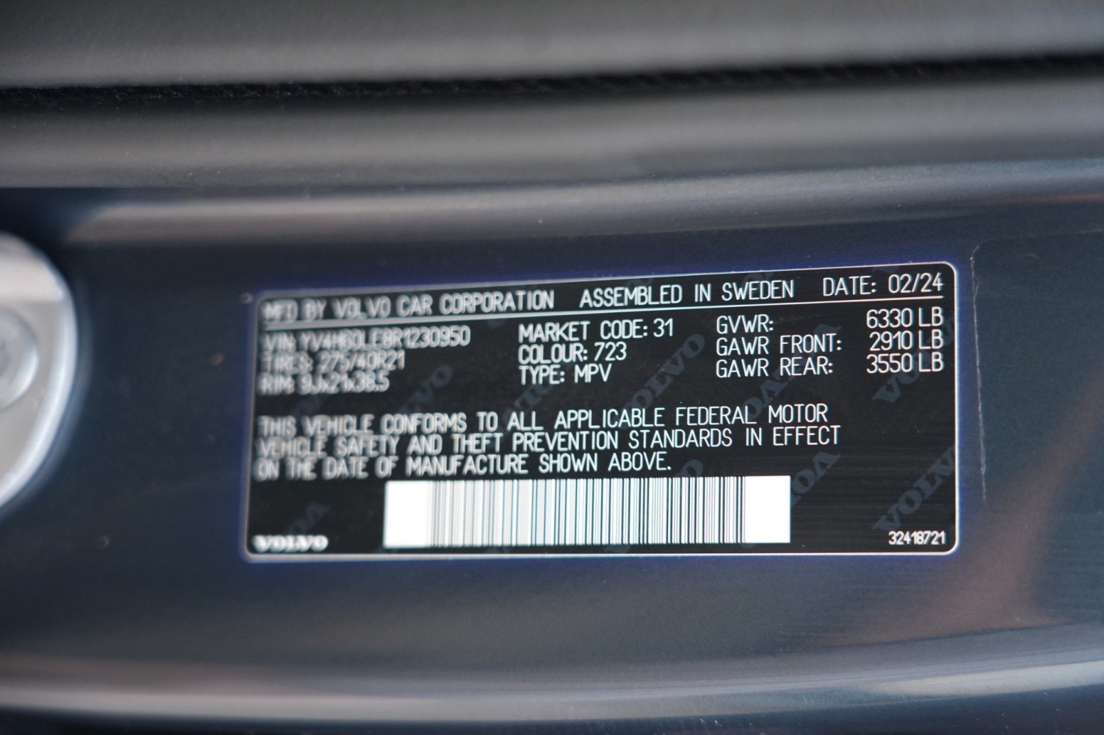 Used 2024 Volvo XC90 T8 Plus w/ Protection Package Premier AWD/4WD image 52