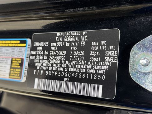Used 2025 Kia Telluride SX Prestige AWD/4WD image 39
