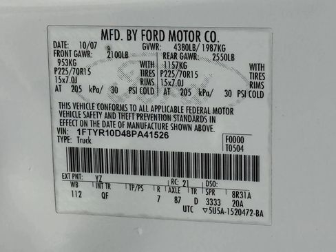 Used 2008 Ford Ranger XL image 24