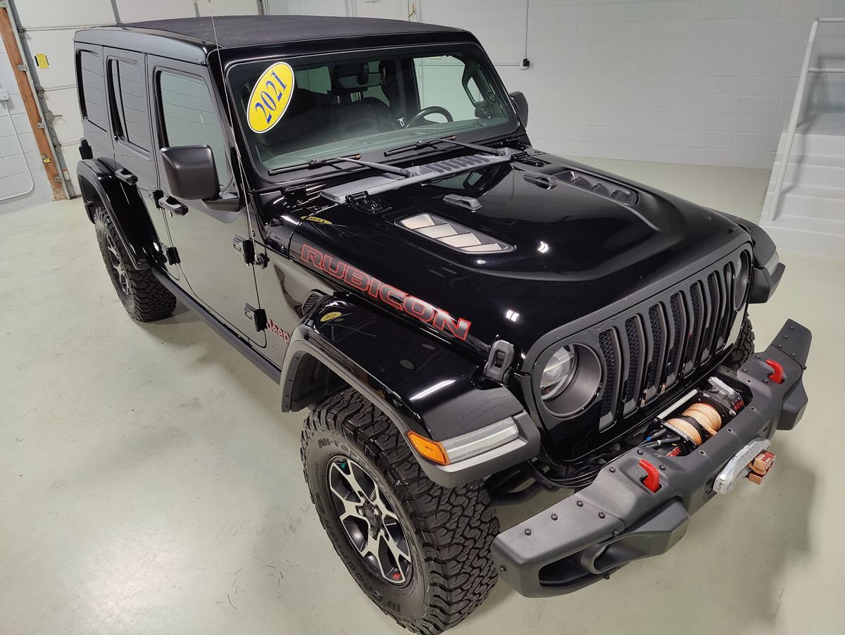 Used 2021 Jeep Wrangler Unlimited Rubicon AWD/4WD image 2