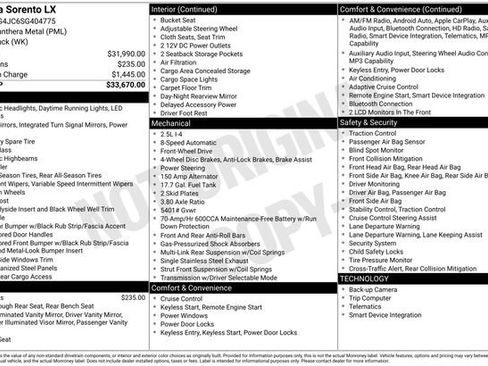 Used 2025 Kia Sorento LX image 31