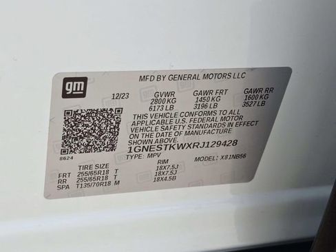 Certified 2024 Chevrolet Traverse LS w/ Safety Package FWD image 32