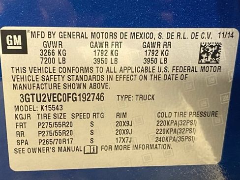 Used 2015 GMC Sierra 1500 SLT AWD/4WD image 31