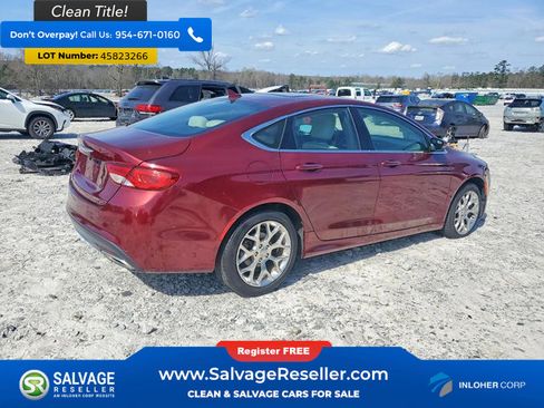 Used 2015 Chrysler 200 C w/ Navigation & Sound Group I image 4