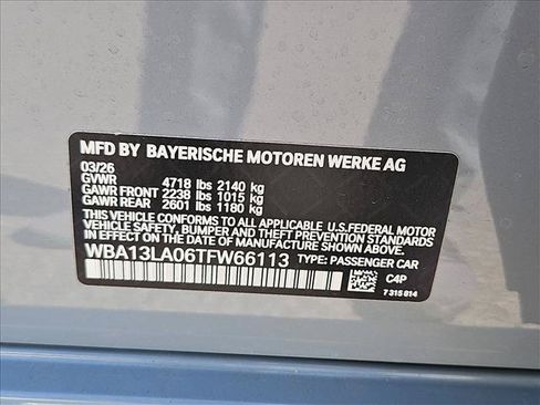 New 2026 BMW 330i Sedan w/ M Sport Package RWD image 18