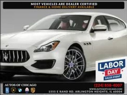 Used 2017 Maserati Quattroporte S GranSport Q4 AWD/4WD image 1