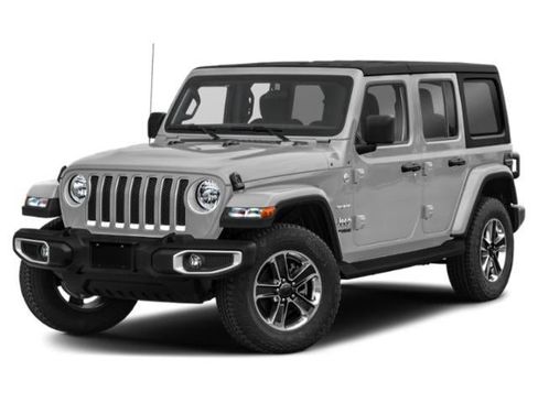 Used 2020 Jeep Wrangler Unlimited Sahara AWD/4WD image 1