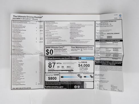 Used 2023 BMW i7 xDrive60 w/ Executive Package 2 image 89