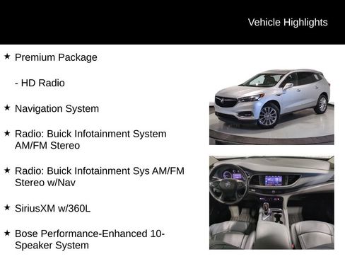 Used 2021 Buick Enclave Premium w/ Surround and Sites Package image 19