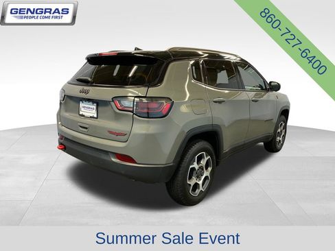 Certified 2022 Jeep Compass Trailhawk w/ Trailhawk Elite Group AWD/4WD image 8