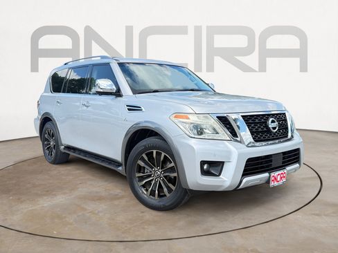 Used 2017 Nissan Armada Platinum w/ Captain Seat Package RWD image 4