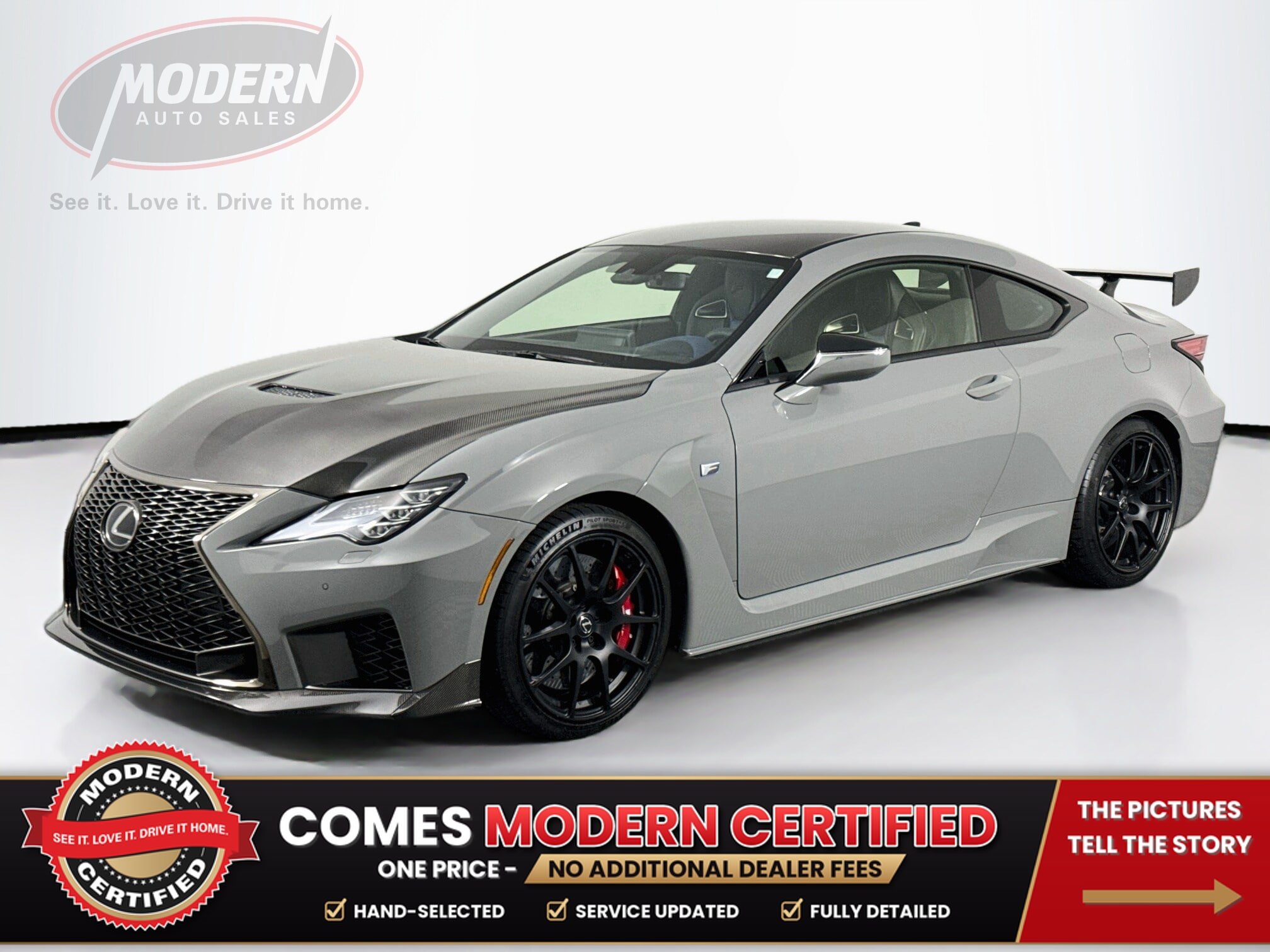 Used 2023 Lexus RC F Track Edition RWD image 1