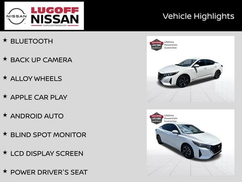 Certified 2025 Nissan Sentra SV FWD image 3