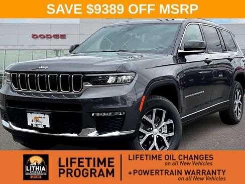 New 2025 Jeep Grand Cherokee L Limited w/ Luxury Tech Group II AWD/4WD image 1
