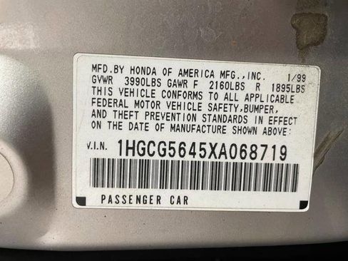 Used 1999 Honda Accord LX image 40