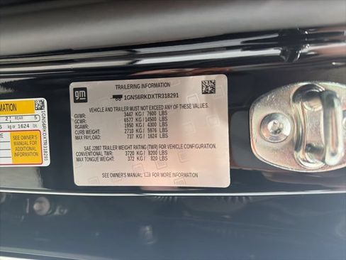 New 2026 Chevrolet Tahoe RST w/ RST Capability Package AWD/4WD image 11