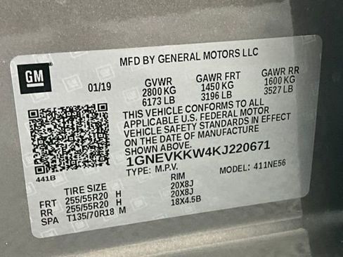 Used 2019 Chevrolet Traverse Premier w/ LPO, Cargo Package AWD/4WD image 33
